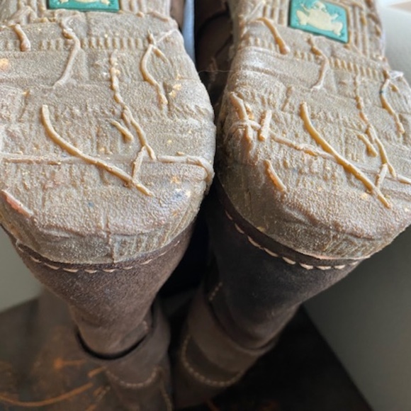 EL NATURALISTA over-the-knee leather boots Angkor N976 US 6-6.5 dark brown - Picture 15 of 16